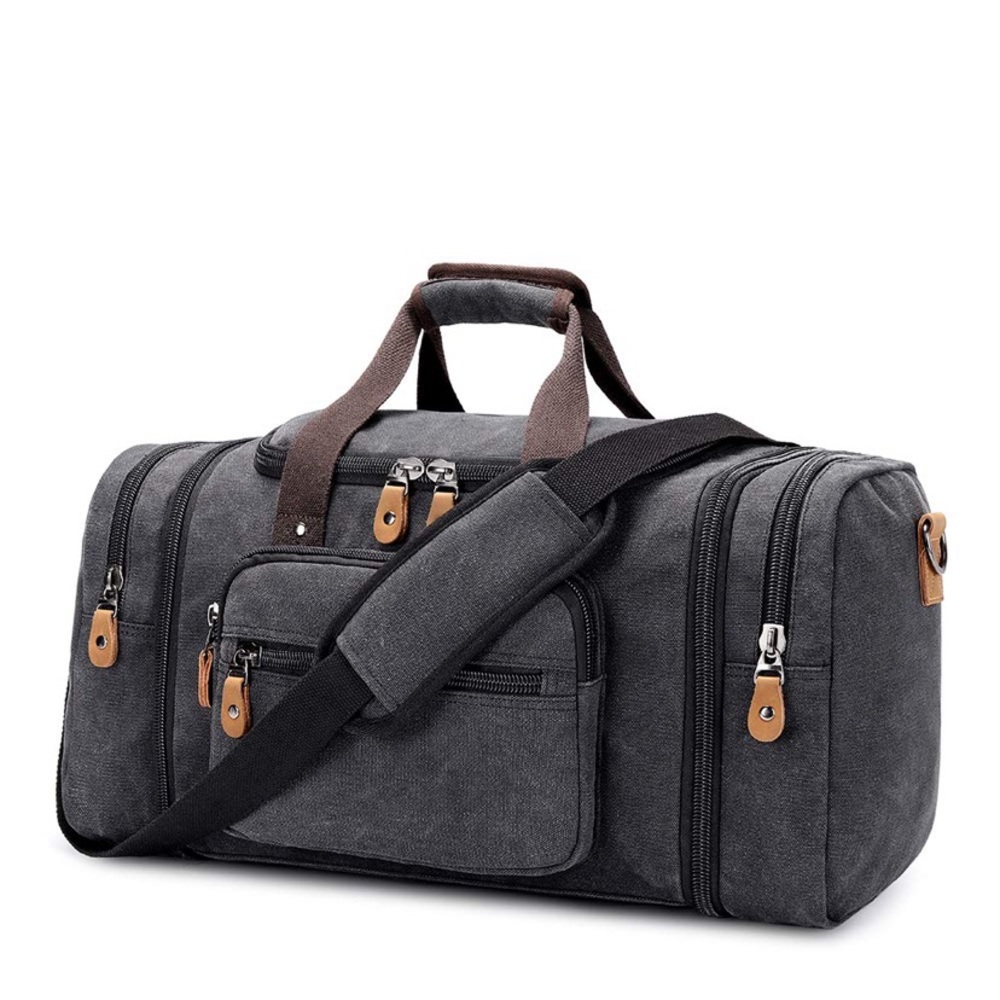 Canvas Duffle Bag Travel 50L/60L Duffel Weekender